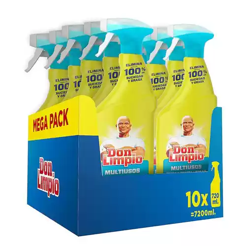 Pack 6x720ml Limpiador Don Limpio Multiusos Spray