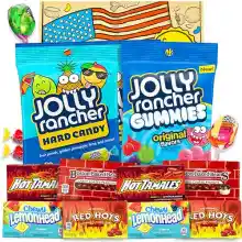 Pack 12 artículos American Candy | Caja de caramelos y Chucherias Americanas