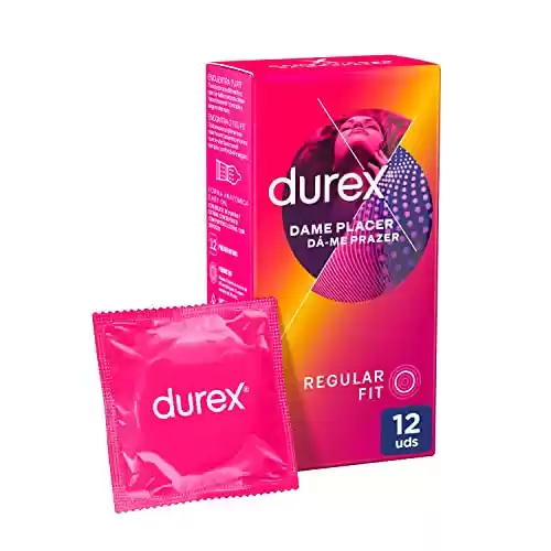 Pack 12 condones Durex Preservativos Dame Placer