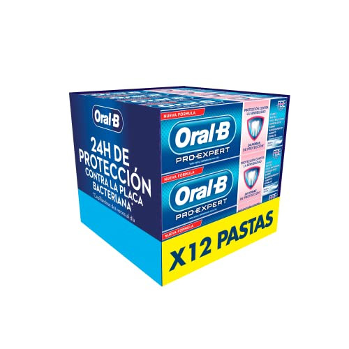 CHOLLO! Pack 12 tubos de pasta de dientes Oral-B Pro-Expert Sensibilidad Menta Suave (1,6€/unidad)