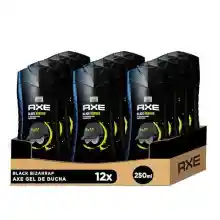 Pack 12x250ml Gel de Ducha Axe Black Remixed BZRP