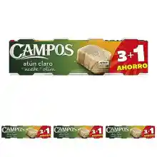 Pack 16 latas Atún Claro en Aceite De Oliva CAMPOS