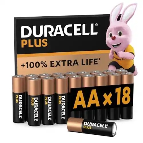 Pack 18 Pilas Duracell AA