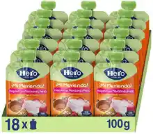 Pack 18x Hero Baby Mi Merienda Manzana y Fresa