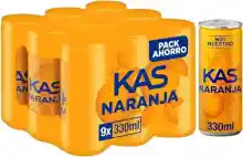 Pack 18x Latas 330ml Kas Naranja (2ª unidad al -50%)