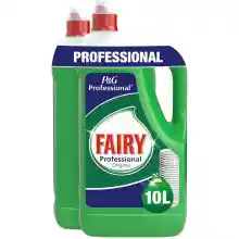 Pack 2 botellas de 5L de Lavavajillas Fairy Profesional (en total 10 Litros)