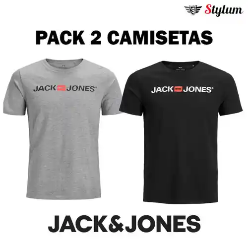 Pack 2 camisetas Jack & Jones SÓLO 10.19€ + ENVIO GRATIS