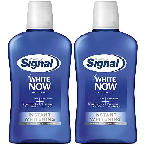 Pack 2 unidades Enjuague Bucal  Signal White Now 500 ml