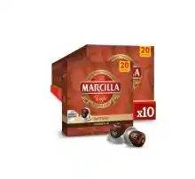 Pack 200x Cápsulas Café Marcilla Nespresso - A 0,21€ la cápsula