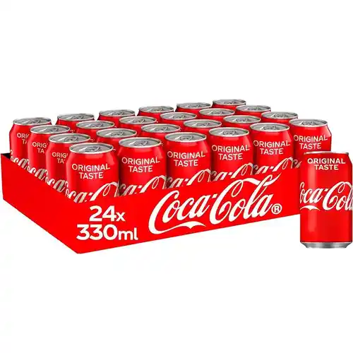 Pack 24 Coca-Cola Sabor Original y Zero Azúcar (0,52€ la unidad)
