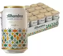 Pack 24 Latas Cerveza x 33 cl Alhambra Lager Singular