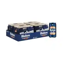 Pack 24 latas Mahou 0,0 Tostada cerveza lager sin alcohol (25cl)