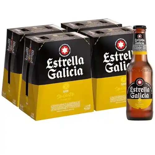 Pack 24x 25cl Cerveza Estrella Galicia Sin Gluten