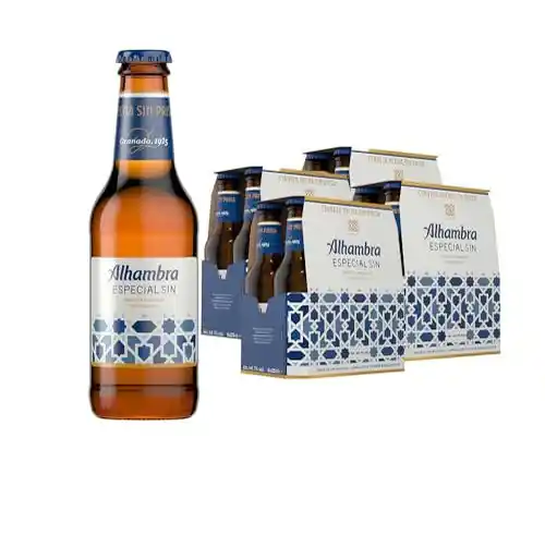 Pack 24x Alhambra Especial SIN Cerveza 25cl