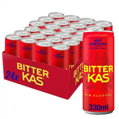 Pack 24x Bitter KAS Sin Alcohol 330ml