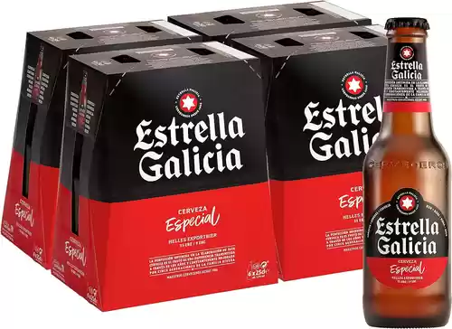 Pack 24x botellines Cerveza Estrella Galicia Especial
