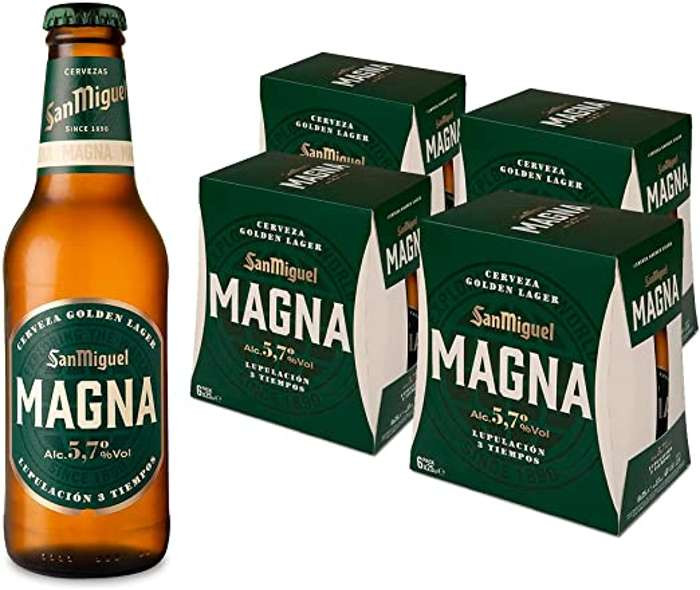 Pack 24x Cervezas San Miguel Magna