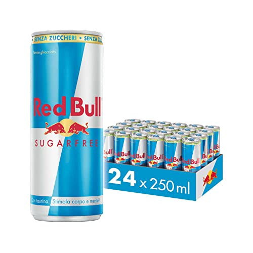 Pack 24x Red Bull Bebida energética sin azúcar 250 ml