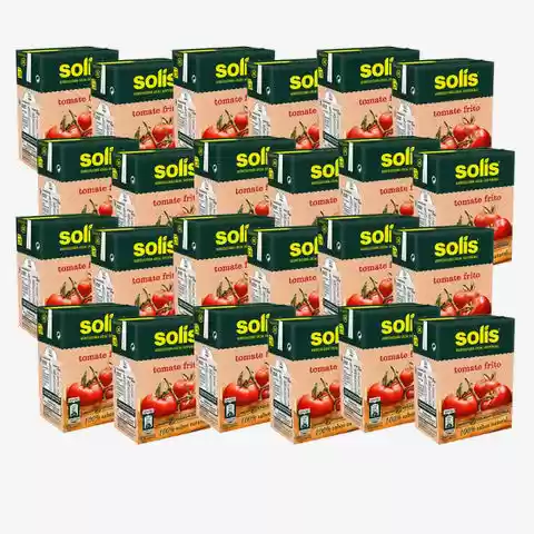 Pack 24x SOLIS Tomate frito 350g