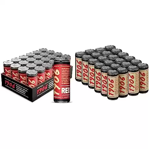 Pack 24x33cl Cerveza 1906 + 24x33cl Red Vintage (en total 48 latas)