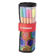 Pack 25x Rotuladores Stabilo Point 88 punta fina (0,4 mm)