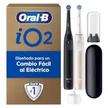 Pack 2x Cepillos Eléctricos Oral-B iO 2 + Accesorios