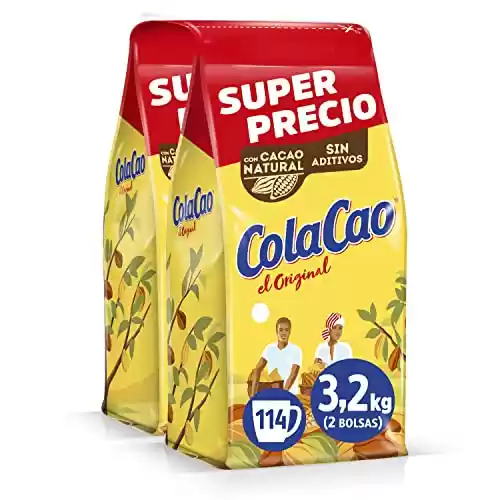 COLACAO Cero cacao soluble sin azúcares añadidos estuche 1,6 kg