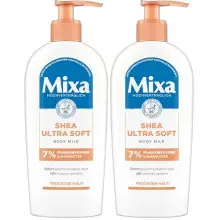 Pack 2x Leche Corporal 250ml Mixa Shea