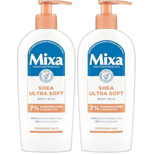Pack 2x Leche Corporal 250ml Mixa Shea