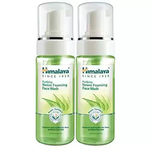 Pack 2x limpiadores faciales Himalaya Herbals a base de hierbas