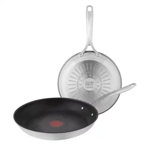 Pack 2x sartenes Tefal Jamie Oliver para inducción