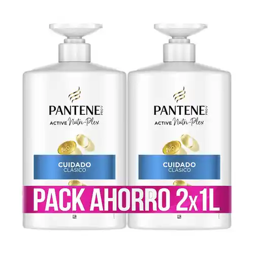 Pack 2x1000ml Pantene Champú Repara Y Protege