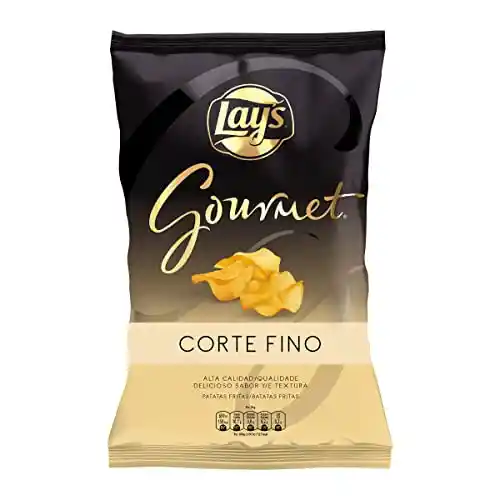 Pack 2x170g Lay's Gourmet Patatas Fritas Corte Fino