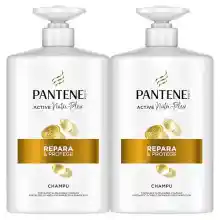 Pack 2x1L Champú Pantene Pro-V Repara Y Protege