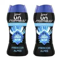 Pack 2x210g Perlas de perfume Lenor Unstoppables para lavadora