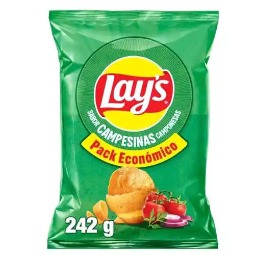 Pack 2x242g Lay's Campesinas Patatas Fritas (2ª unidad al -50%)