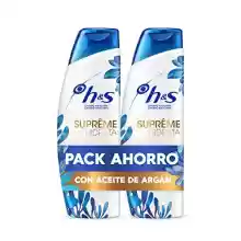 Pack 2x300 ml H&S Supreme Hidrata - Champú Anticaspa Pelo Seco