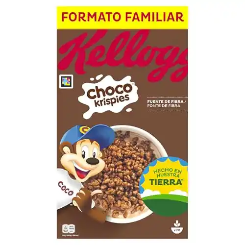 Pack 2x600g Kellogg's Choco Krispies
