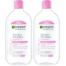 Pack 2x700ml Garnier SkinActive Agua Micelar
