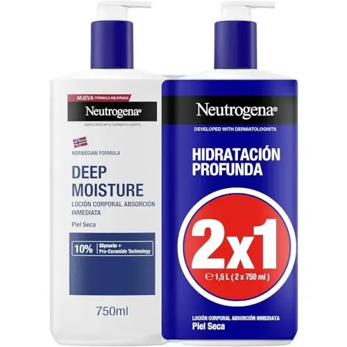 Pack 2x750ml Neutrogena Loción Hidratación Profunda