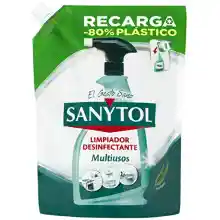 Pack 2x750ml recargas Limpiador Sanytol multiusos eucaliptus