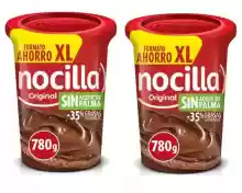 Pack 2x780g Nocilla XL Original Sin Aceite de Palma (TOTAL 1,56 KG)