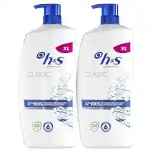 Pack 2x800ml Champú con Dispensador H&S Classic