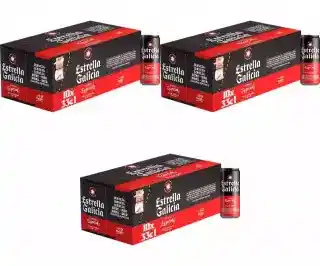 Pack 30x latas 33cl Estrella Galicia Especial