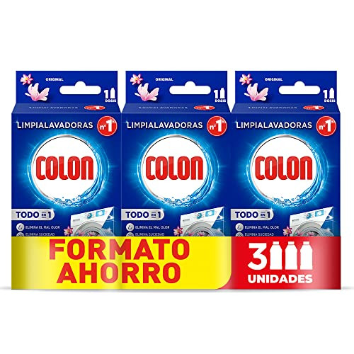 Pack 3x Colon Limpialavadoras 6 acciones