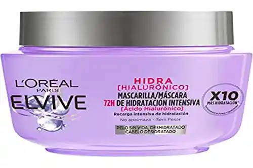 Pack 3x Mascarillas L'Oréal Paris Elvive Hialuronico 310ml