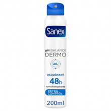 Pack 3x Sanex Desodorante Spray PH Balance Dermo Extra Control, 200ml