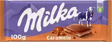 Pack 3x Tabletas de Chocolate Milka con Leche de los Alpes con Relleno de Crema de Caramelo 100g