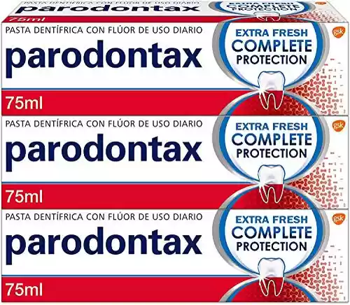 Pack 3x tubos de Pasta de dientes Parodontax Complete Protection