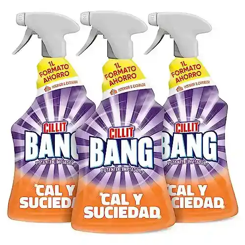 Pack 3x1L Cillit Bang Cal y Suciedad - Limpiador baño y cocina